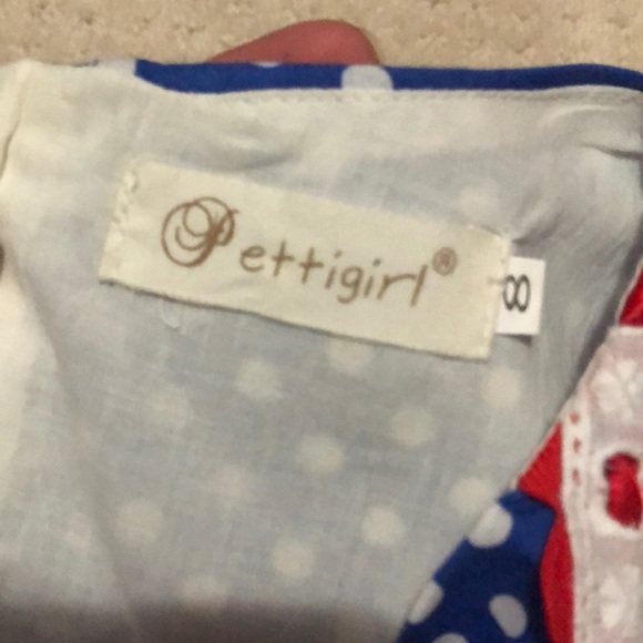 Girls 4th of July dress Pettigirl - Picture 3 of 5